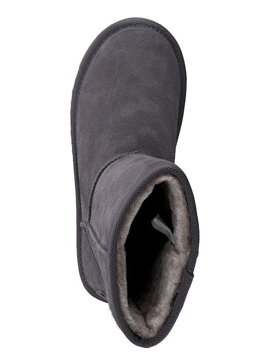 Ghete dama de piele Gri