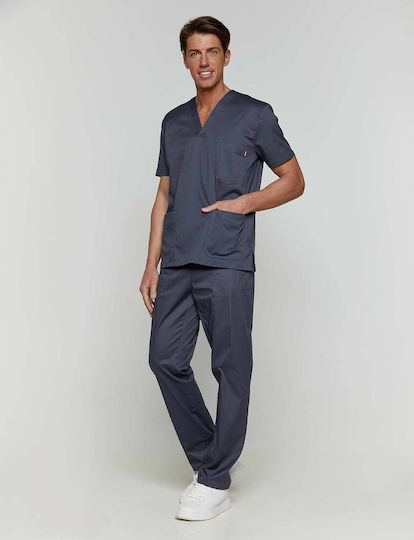 Velilla Unisex Ιατρικό Παντελόνι Γκρι