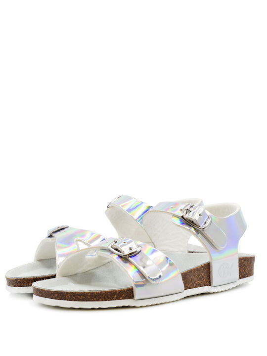 Kinder Sandalen Anatomisch Silber