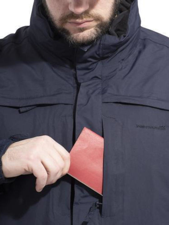 Pentagon LVNR Αδιάβροχο Κυνηγετικό Μπουφάν Fleece Μπλε