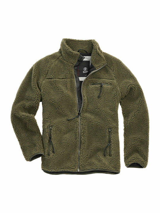 Ανδρική Ζακέτα Fleece Olive