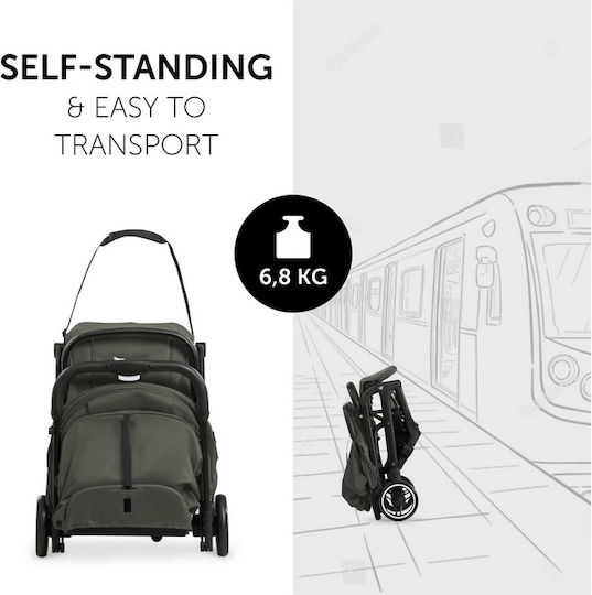 Hauck Καρότσι Μωρού Travel n Care Dark Olive