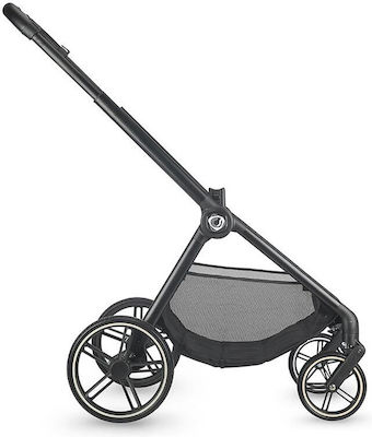 Coccolle Lissia Verstellbar 3 in 1 Baby Kinderwagen Geeignet für Neugeborene Butternut Beige