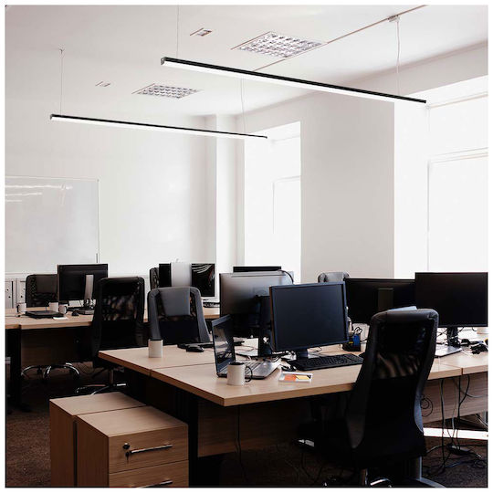 V-TAC LED Γραμμικό Φωτιστικό Οροφής 40W Φυσικό Λευκό IP20 120εκ.
