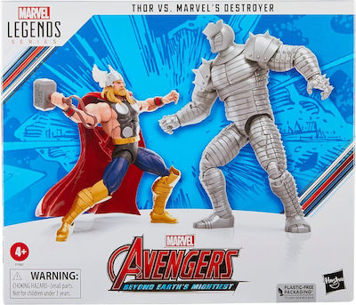 Αυτοκίνητο δράσης Marvel Avengers Thor Thor Vs. Marvel's Destroyer für 4+ Jahre 15cm