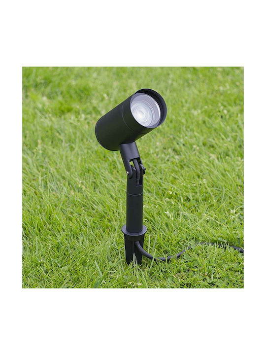 123led Φωτιστικό Προβολάκι Εξωτερικού Χώρου IP54 για Ντουί GU10 Μαύρο