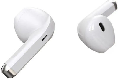 XO X24 Earbud Bluetooth Handsfree Earphones with Charging Case Whitά