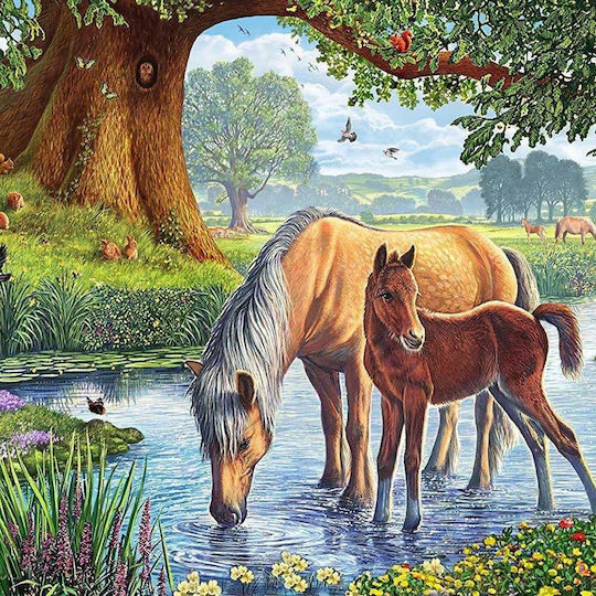 Kids Puzzle Mare with Foal for 7+ Years 150pcs Schmidt Spiele