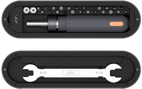 Jimi Home Screwdriver Ratchet with 24 Magnetic Interchangeable Tips