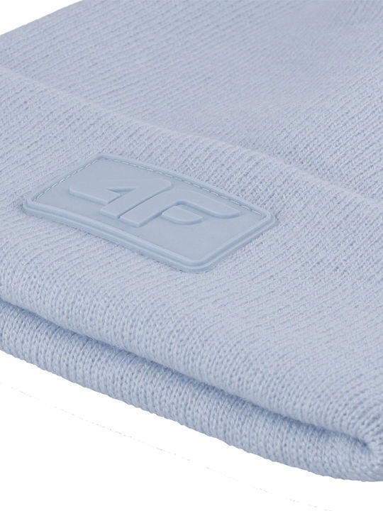 Beanie Unisex Σκούφος Πλεκτός σε Γαλάζιο χρώμα