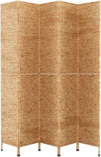 vidaXL Dekorativer Raumteiler aus Rattan 205x180cm
