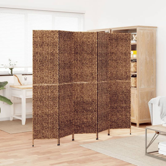 vidaXL Decorativ Paravan Metalic 205x180cm