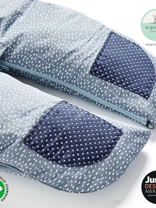 Ergo Pouch Spring Sleeping Bag with Feet 1 Tog Spring Leaves
