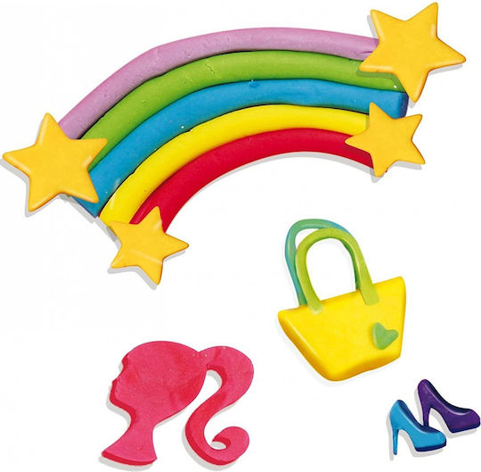 Lisciani Giochi Πλαστοζυμαράκι Πλαστελίνης Barbie Dough για 3+ Ετών, (Διάφορα Χρώματα) Μωβ