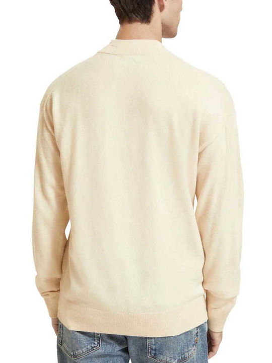 Scotch & Soda Men's Long Sleeve Sweater Brown