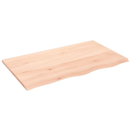 vidaXL Countertop without Sink L100xW60xH2cm Brown