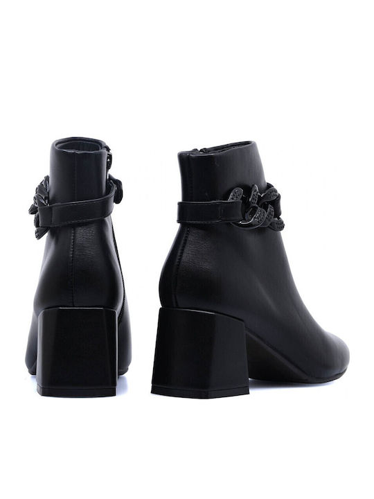 Stiefeletten Damen Schwarz