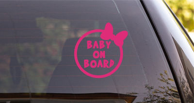 UrbanStickers Baby on Board Car Sign Sticker