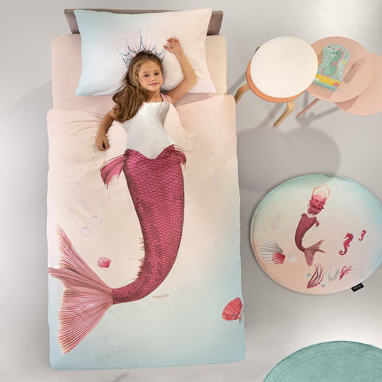 Saint Clair Set Kids Duvet Cover Single Pink
