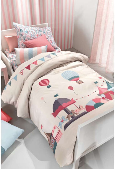 Saint Clair Kids Duvet Cover Single Beige