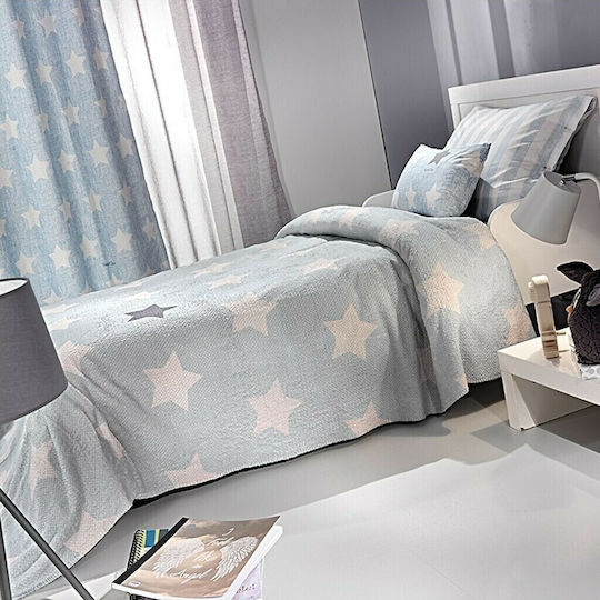 Saint Clair Pătură Pentru Copii Single Pirineo Ultra Soft Albastră 160x220 cm