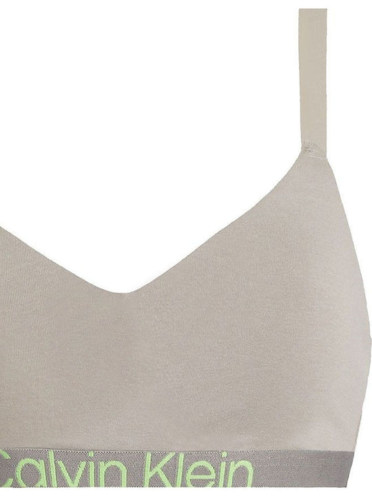 Calvin Klein Γυναικείο Μπουστάκι Μπεζ με Επένδυση Calvin Klein Γυναικείο Μπουστάκι Μπεζ με Επένδυση
