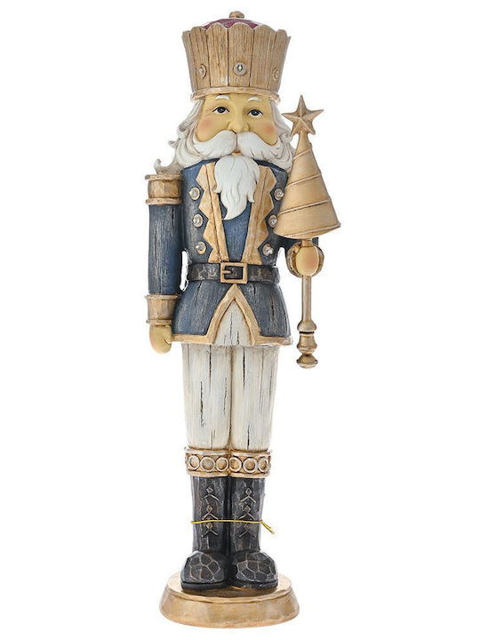 Iliadis Polyresin Christmas Nutcracker 47cm Blue