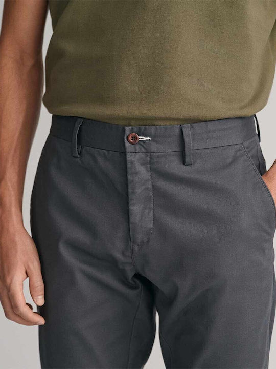 Παντελόνι Chino σε Slim Εφαρμογή Γκρι