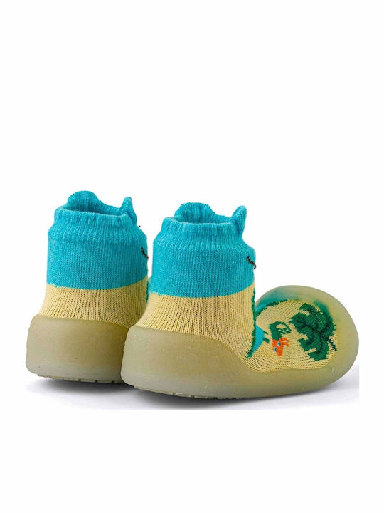BigToes Детски Чорапи С Чехли Многоцветни