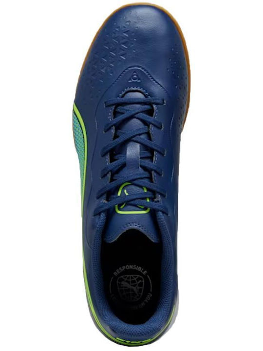 PUMA King Match Football Shoes Hall Blue