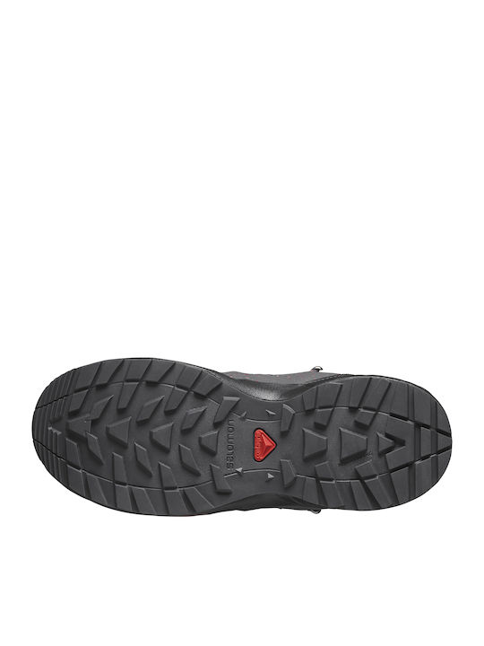 Kids Hiking Boots Waterproof Gray