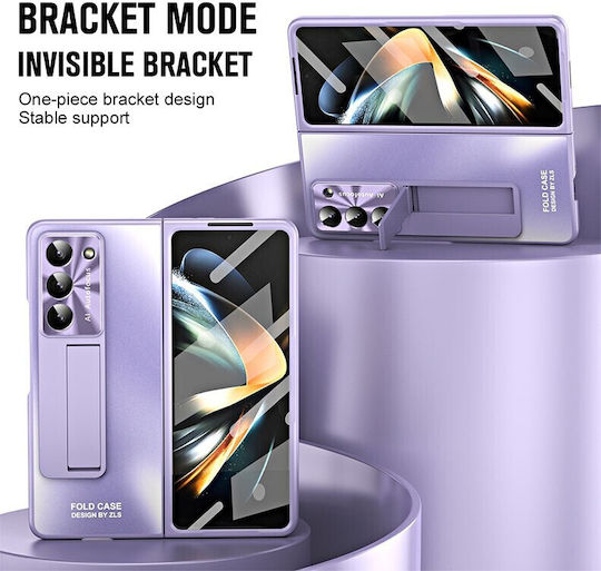 Integrated Back Cover Πλαστικό Μωβ (Galaxy Z Fold5)