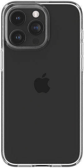 Spigen Crystal Flex Crystal Back Cover Σιλικόνης Διάφανο (iPhone 15 Pro Max)
