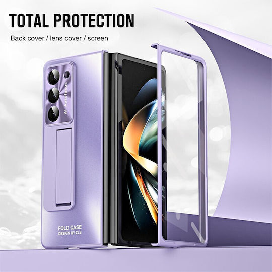 Integrated Back Cover Πλαστικό Μωβ (Galaxy Z Fold5)