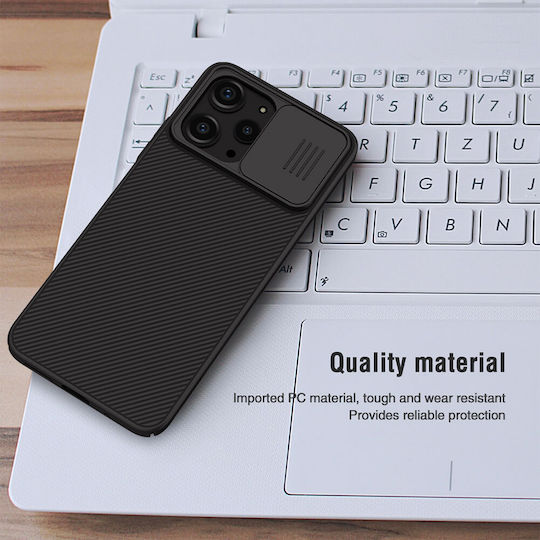 Nillkin Camshield Back Cover Πλαστικό 0.2mm Μαύρο (Xiaomi Redmi 12 4G)