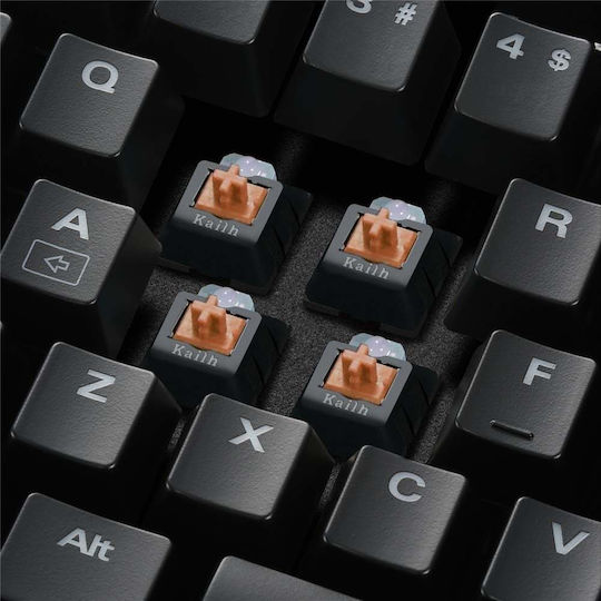 Skiller SGK3 Gaming Mechanical Keyboard with Kailh Brown switches and RGB lighting (US English)