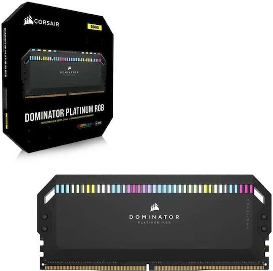 Corsair Dominator DDR5 64GB RAM με 2x32GB Modules και Ταχύτητα 6400 για Desktop