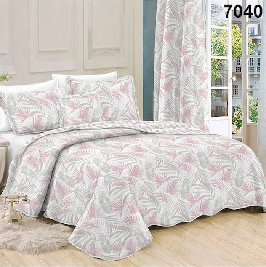 Adam Home 7040 Σετ Μονό Εκρού 160x220cm 2τμχ