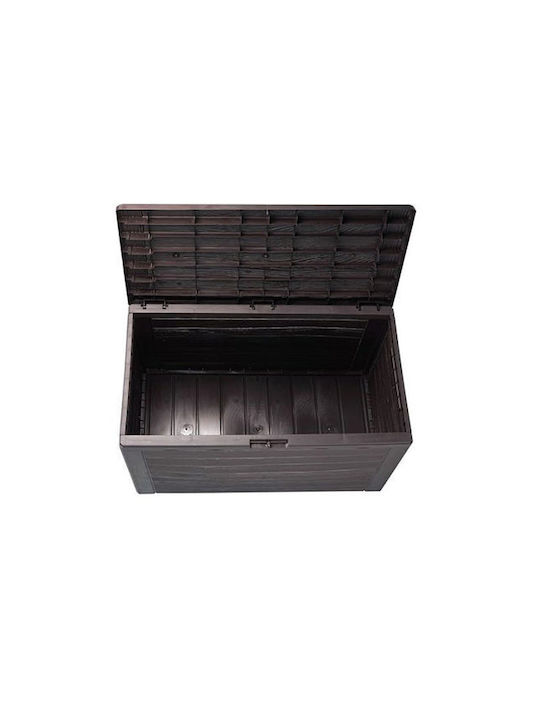 Keter Outdoor Storage Box Garden Box 190lt Brown L78xW43.3xH55cm