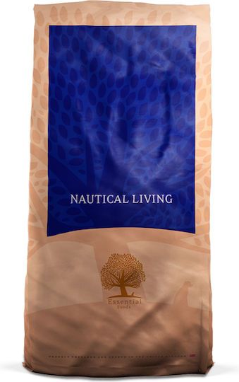 Essential Foods Nautica Living 10kg Trockenfutter ohne Getreide für erwachsene Hunde mit Forelle und Lachs