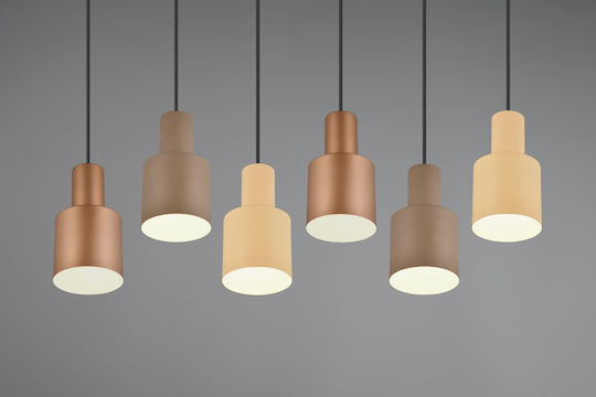 Trio Lighting Pendant Light Black 85x27x150cm Trio Lighting Pendant Light Black 85x27x150cm