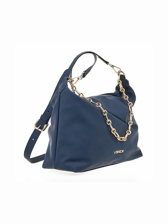 Verde Women's Bag Shoulder Blue