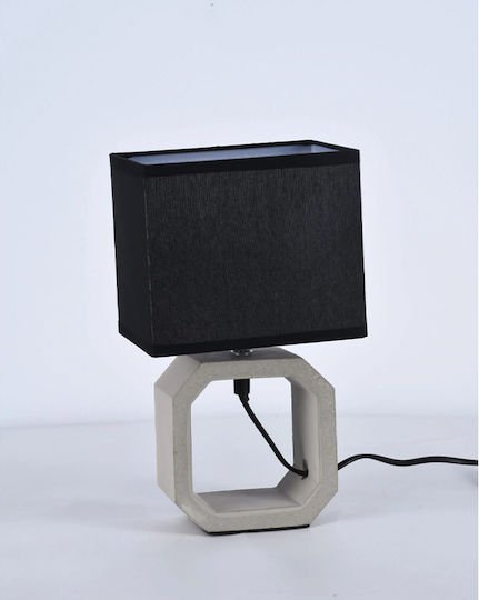 ARlight TLC Ceramic Table Lamp for Socket E14 with Black Shade and Gray Base ARlight TLC Ceramic Table Lamp for Socket E14 with Black Shade and Gray Base