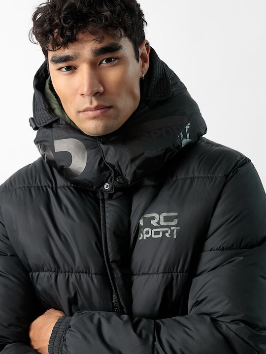 Devergo Men's Winter Jacket Black