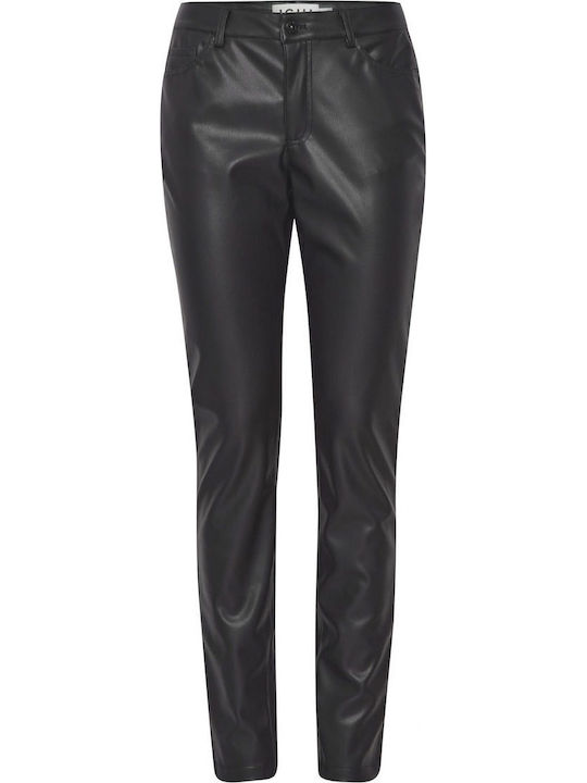 Women's Fabric Trousers Black