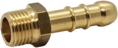 Thermogatz Conector de montare Barb Fitting Piese de schimb pentru grătare cu gaz 1/4" Masculin Ø8mm