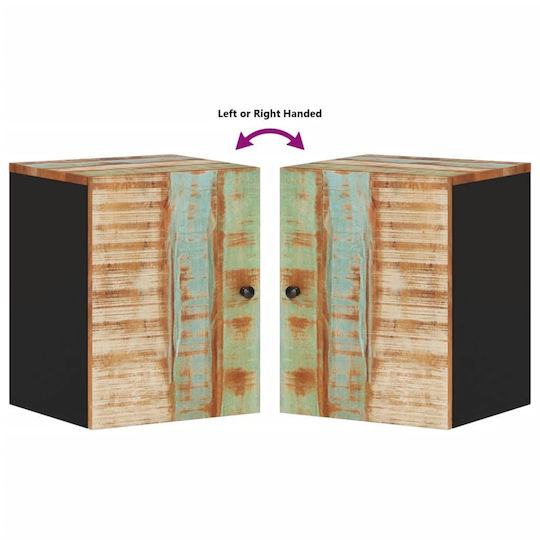 vidaXL Bathroom Cabinet L38xW33xH48cm Multicolour
