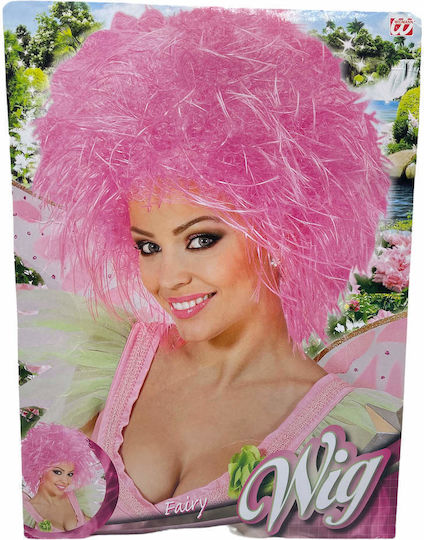 Fairy Karnevalsperücke Afro Orange