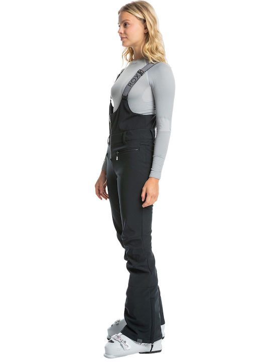 Roxy ERJTP03226-KVJ0 Women's Dungarees for Ski & Snowboard Black