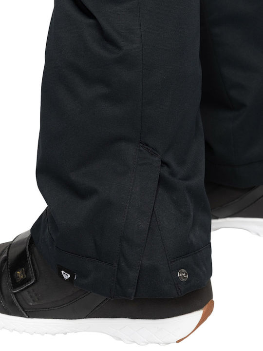 Roxy Diversion ERJTP03244-KVJ0 Γυναικείο Παντελόνι Σκι & Snowboard Μαύρο